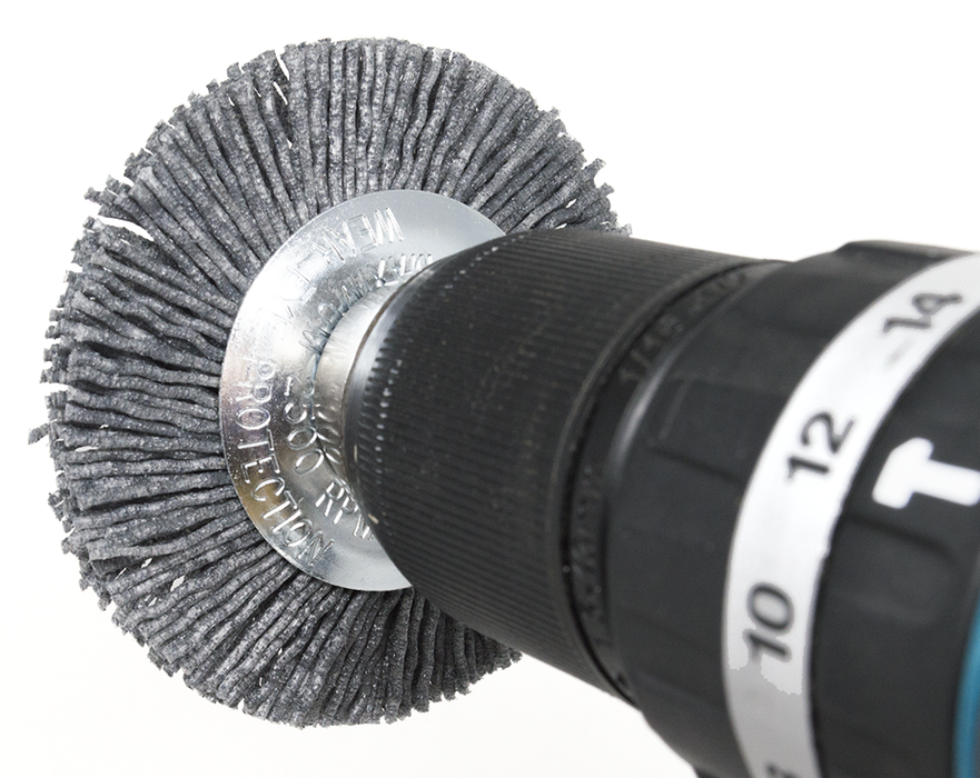 80 Grit 3 inch x 1/4 inch Mandrel