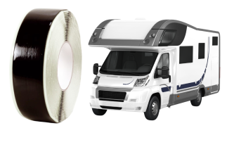 HSF Universal Wohnmobil-Dichtband - hochdehnfähig extrem haftend - 50mm x 2,1mm x 10m Rolle