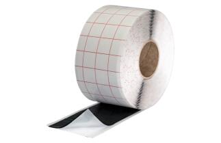 AKTION - Alu-Butyl Dichtungsband - 0,8mm x 100mm x 30m Rolle - schwarz - selbstklebend