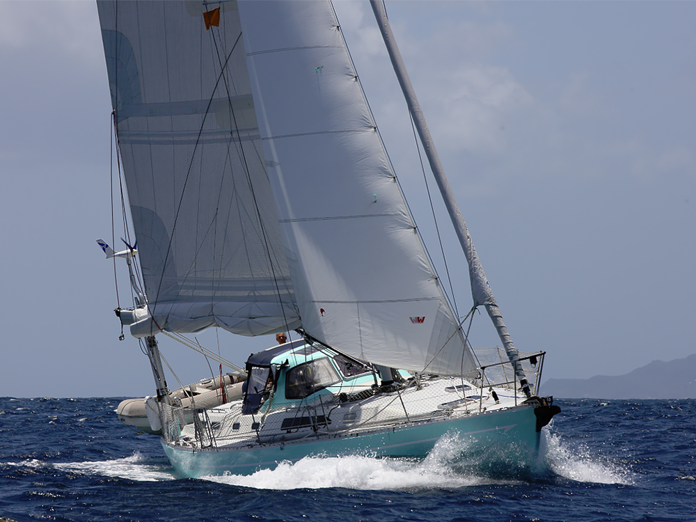 KiwiGrip on sailboat Pazzo