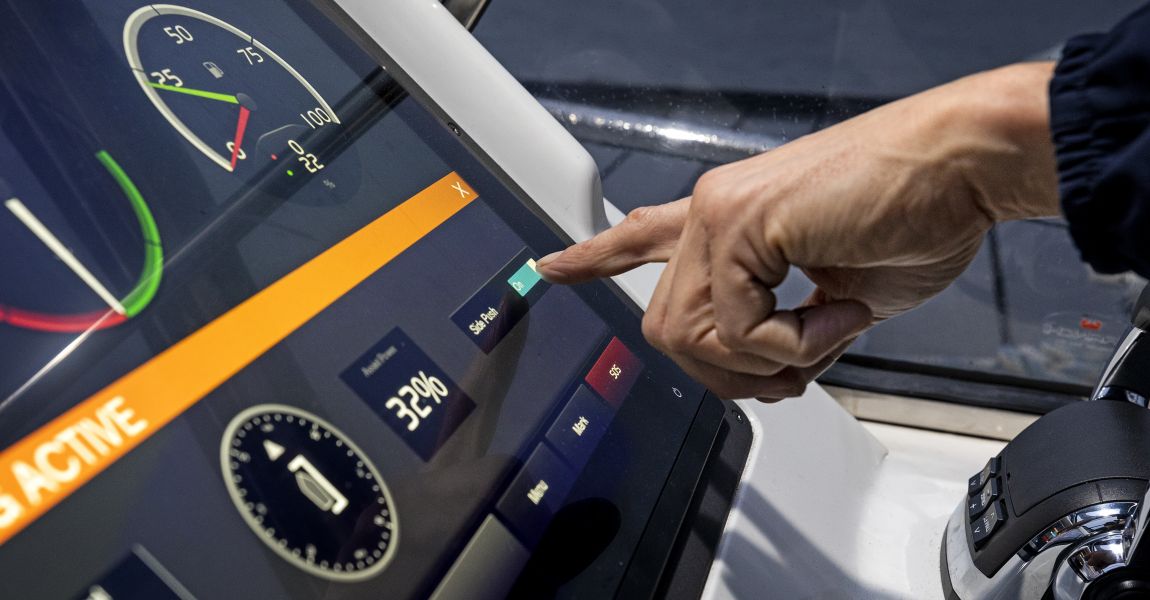 Volvo Penta Boot Glas Cockpit Assistent