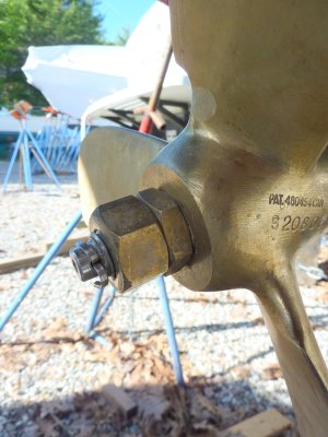 Lap Fitting A Propeller To A Shaft
