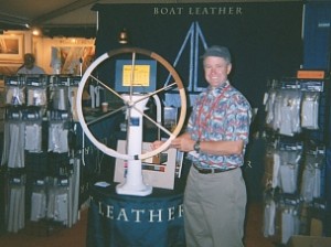 Boat Leather Boat Show Booth