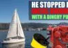 Diesel Overheating Dinghy Pump Hack video from Practical Sailor