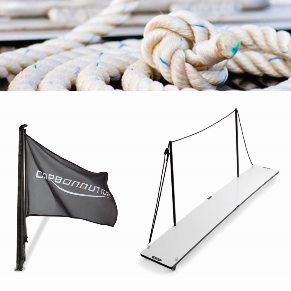 deck gear, gangways, flagpoles, marine boat,  passerelles, flagpoles