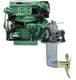 Volvo Penta Saildrive Seacock ball valve  Bronze, DZR, stainless