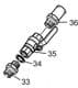 Volvo Penta Saildrive Seacock ball valve  Bronze, DZR, stainless