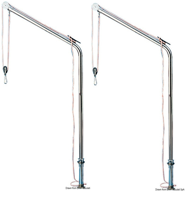 Removable, Swivelling Davit - Single or Pair