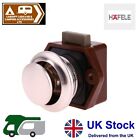 NICKEL PUSH BUTTON DOOR LOCK CATCH 18MM 19MM handle drawer caravan camper boat