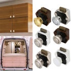 Push Button Catch Lock Cupboard Door Motorhome Cabinet Camper Caravan Latch Knob
