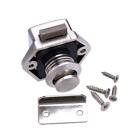 Push Button Catch Lock Cupboard Door Cabinet Camper Caravan Latch Lock