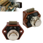 Push Button Catch Lock Door Cupboard Furniture Cabinet Camper Caravan Latch Knob