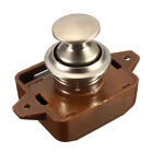 Push Button Catch Lock Cupboard Door Motorhome Cabinet Camper Caravan Useful