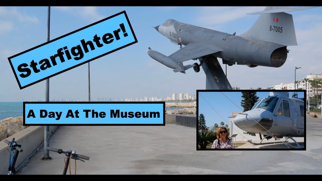 Maritime Museum Mersin. Turkey. Starfighter, Battleships, Helicopters and much more.