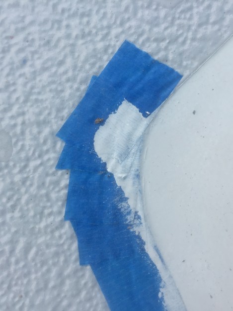 Masking around corners