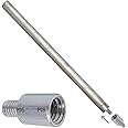 GOLDMAN SERVICE Magnesium Anodes 22 x 350 mm for Electric Boiler + 2 Adapters for Various Threads M8 to M6. Sacrificial Anode