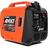 AIVOLT 3300W Petrol Inverter Generator 4 Stroke Portable Generator for Camping, Jobsites - Pure Sine Wave, Ultra Quiet-149cc 