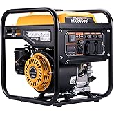 maXpeedingrods 3500W Portable Inverter Generator 4-Stroke Pure Sine Wave Petrol Generator for Camping, RV Travel, Home, or Jo