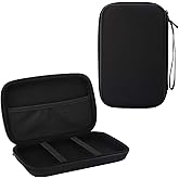 MoKo 7" GPS Carrying Case, PU & EVA Exterior Portable Hard Carry Case for Car GPS Navigator Garmin/Tomtom/Magellan Devices wi