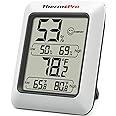 ThermoPro TP50 Digital Thermo-Hygrometer Indoor Room Thermometer with Recording and Climate Indicator for Room, Climate Contr