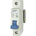 ASI AC Miniature Circuit Breaker - 1 Pole DIN Rail Mount 10 Amp 240 Volt Unit with Shock-Proof Terminations, Trip Curve C, L1