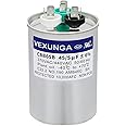 VEXUNGA 45/5 uF 45+5 MFD 370V oder 440V Dual Run Start Round A/C Kondensator 45 5 uF 370 440 Volt VAC CBB65B Klimaanlagenkond