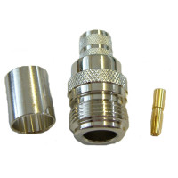 JGTech N-Type Female Crimp Connector - HDF400