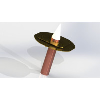JGTech POTY dual band feed antenna N-Type ready built, tuned and tested 2.4 Ghz & 10 Ghz for QO100