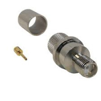 JGTech SMA-Type Female Crimp Connector - HDF400