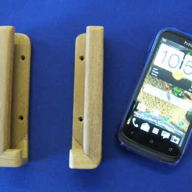 Teak Smart Phone Bracket