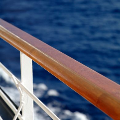 Teak Boat Railings