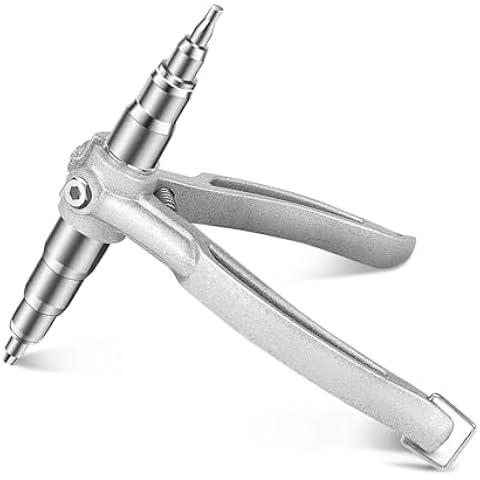 Flexzion Copper Pipe Expander Tool, Universal Aluminum Alloy Hand Swager Tool HVAC, 1/4" 5/16" 3/8" 1/2" 5/8" 3/4" 7/8" Copper Swaging Tool for Refrigeration Air Conditioner Repair & Maintenance