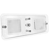 Dream Lighting Caravan Ceiling Lights 12v LED Interior Campervan Motorhome Boat RV 4 Selectable S...
