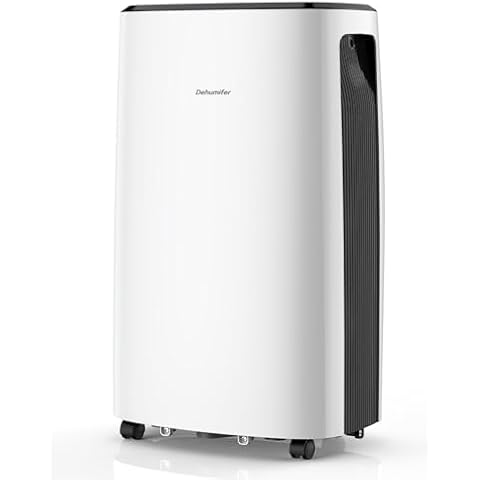 20L/Day Dehumidifiers for Home with Digital Display, Dehumidifiers with HIGH & LOW & DRY Mode, 24H Timer, Auto or Manual Drainage 3.7L Watertank, Laundry Clothes Drying, Dehumidifier Unit
