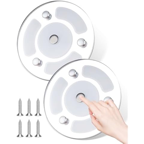 12V LED Dome Roof Light for RVs & Campervans - Dimmable 3W Interior Lighting with Touch Control Switch, RV Interior Light 12V 3000K Warm White - 12V Campervan Lights for Motorhomes Caravans Boats