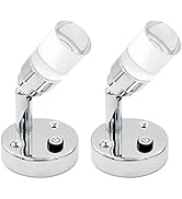 Dream Lighting 12v LED Reading Light Caravan Boat Campervan Motorhome Interior Mini Spotlight Cle...