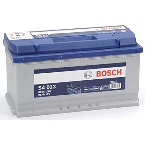Bosch S4 013 Car Battery 95 A/h - 800 A - 12 V Battery, Type 019, Lead-acid for Non-Start/Stop Vehicles, Left (-) Right (+), 354 x 175 x 190 mm