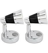 Dream Lighting Wall Spotlights LED Bedside Light Caravan Motorhome Boat Yacht 12v Chrome Plated F...