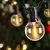 Avoalre Outdoor String Lights Mains Powered 10M/33FT Festoon Lights Outdoor with 30+3 LED Globe Bulbs Connectable IP65 Waterproof Garden String Lights for Christmas Patio Backyard Gazebo Balcony Party