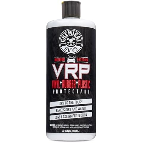 Chemical Guys TVD_107_32 VRP Vinyl, Rubber and Plastic Non-Greasy Dry-to-the-Touch Long Lasting Super Shine Dressing for Tires, Trim and More, Safe for Cars, Trucks, SUVs, RVs & More, 32 fl oz