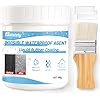 Transparent Waterproof Coating Agent, Invisible Waterproof Agent, Super Strong Waterproof Insulation Sealant, Waterproof Coating Suitable for Indoor and Outdoor Joints, Cracks and Leaks (300g*1)