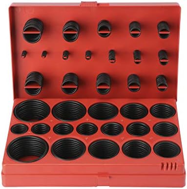 OCGIG 419 PCS O-Ring Assortment Set Metric Kit Universal Rubber O Ring Gasket Automotive Seal