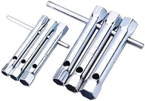 Draper 28967 Metric Tubular Box Spanner Set, 6 Pieces , Blue