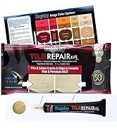 MagicEzy Tile RepairEzy (Honey Beige) Ceramic Tile Repair Kit - Cracked Chipped Bathroom Floor Tiles