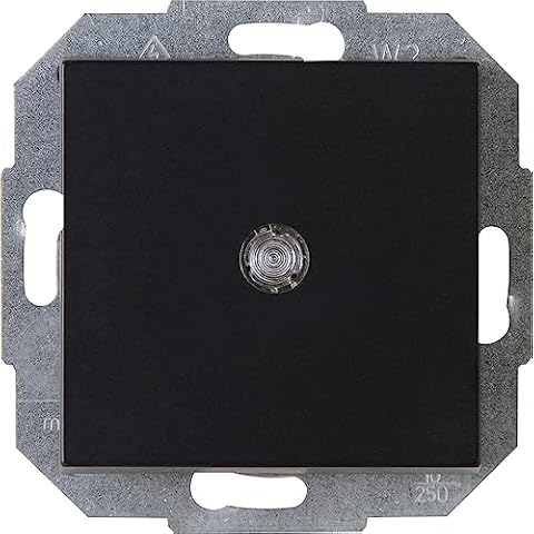 Kopp Athenis 589395083 Illuminated Switch IP20 Black Matte Surface
