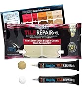MagicEzy Tile RepairEzy Tile Repair Kit (Honey Beige/White) - Crack and Chip Repair for Floor and...