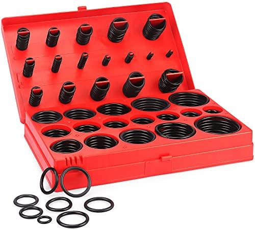ZOFFI 419 PCS Nitrile Rubber O Ring Assortment Kit, Metric Oring Kit - Universal Size from Ø3mm to Ø50mm Made of Nitrile Rubber Ideal for Shower Plumbers Hydraulic etc.