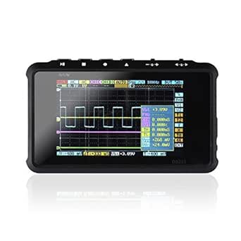 SainSmart DSO203 Aluminium 4 Channels 72MHz Handheld Portable Storage Digital Oscilloscope, with 3&#34; Color TFT LCD Screen Display