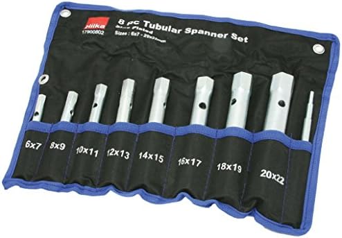 Hilka 17900802 Box Spanner Set Metric (8-Piece)