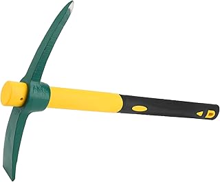 Sponsored Ad – LEXININ 17.7 Inches Pick Mattock Hoe, 1.5lb Forged Adze Hoe Mattock with Plastic Fiberglass Handle, Garden ...